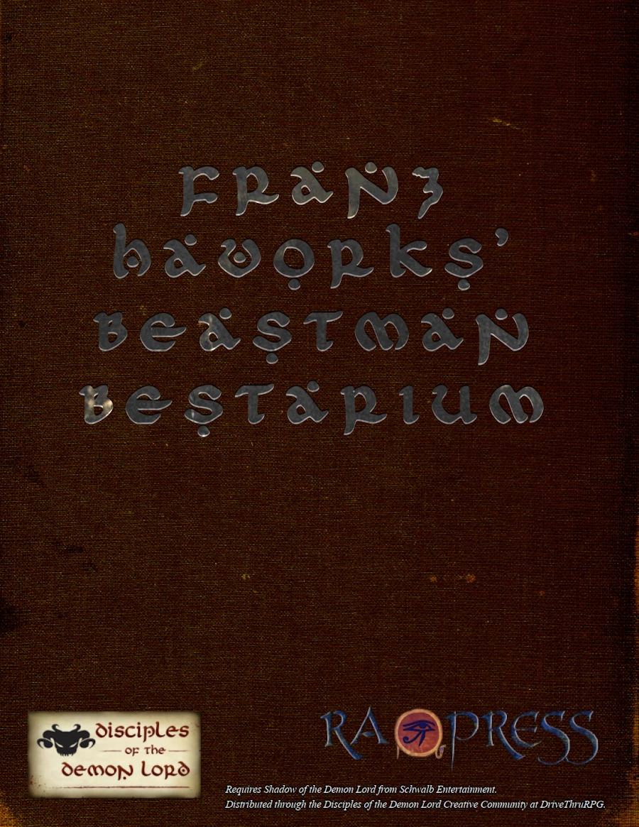 Cover image for Franz Havorks' Beastman Bestarium